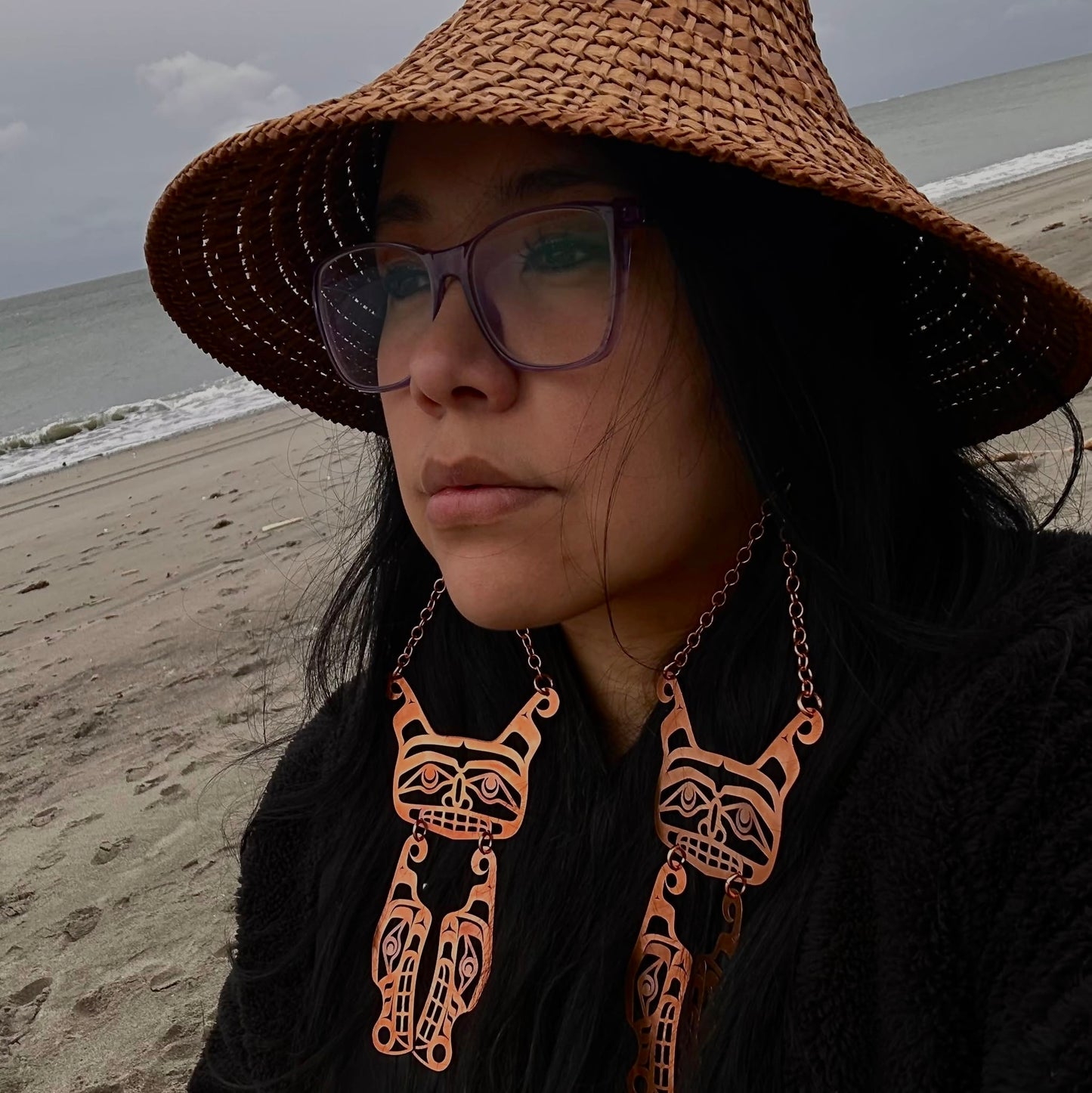 Double Headed Sisiutl Earrings
