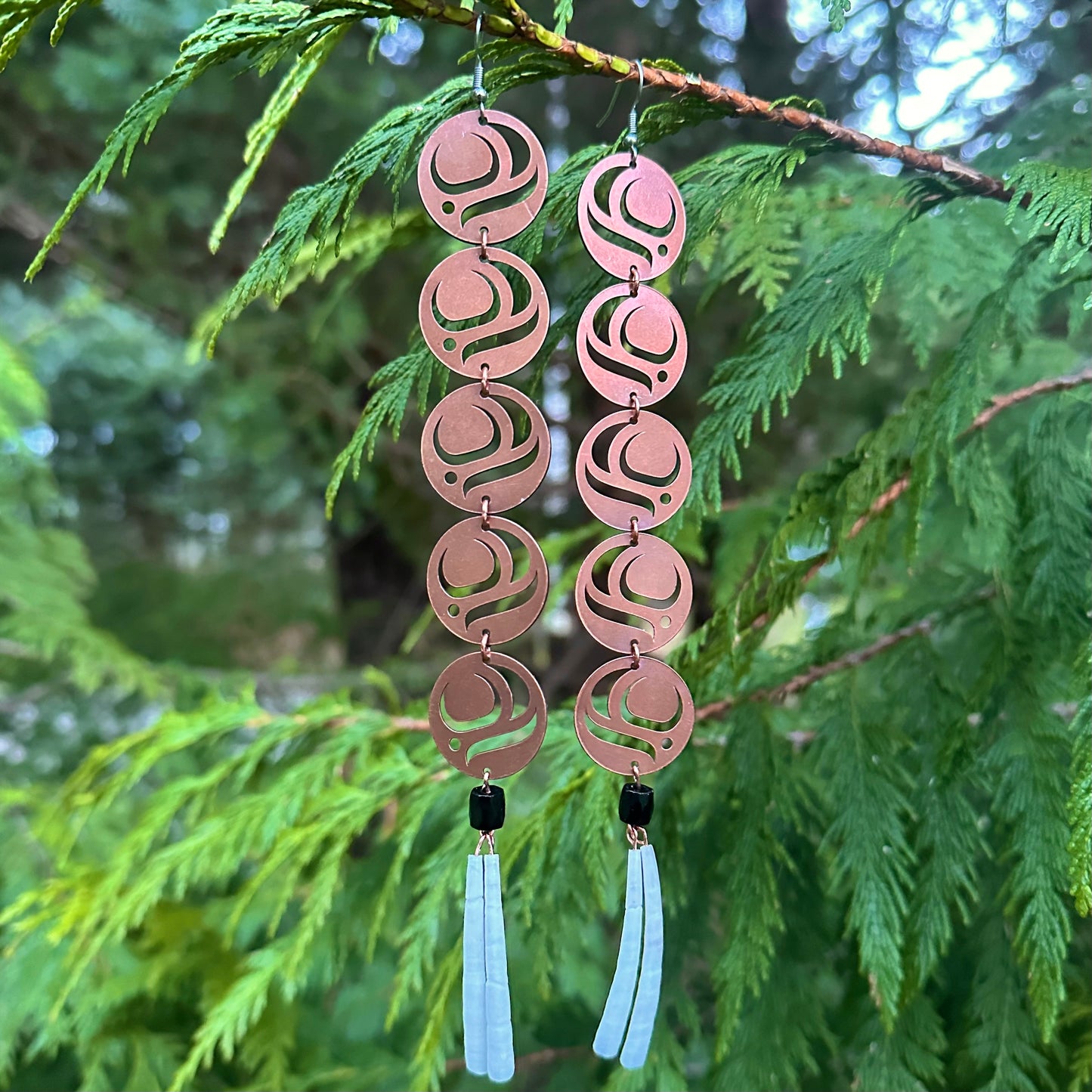 Five Tier Copper Salmon Egg Dangles