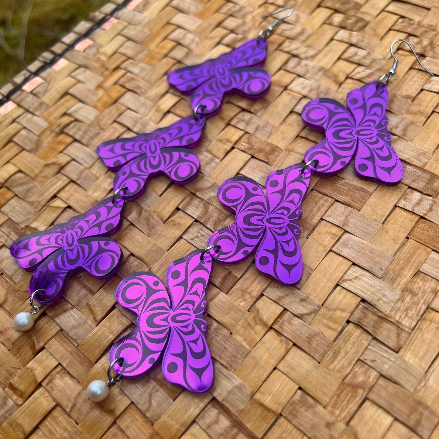 Haida Butterfly Earrings