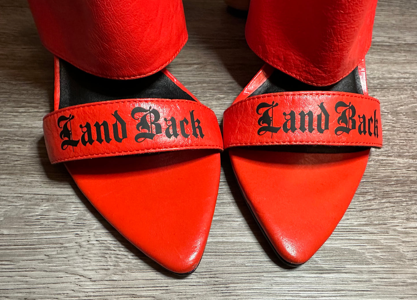 Genuine Leather Haida Killer Whale Boots