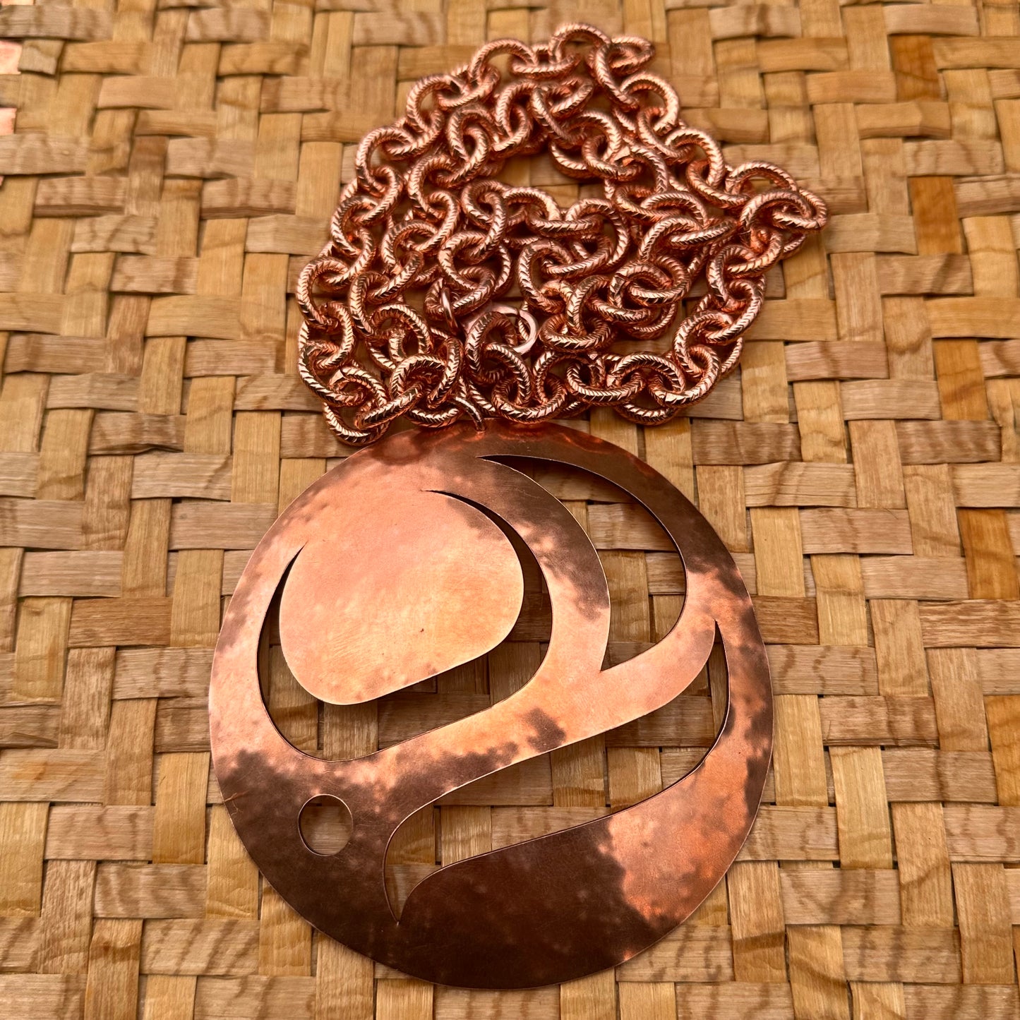 XL Haida Salmon Egg Pendant