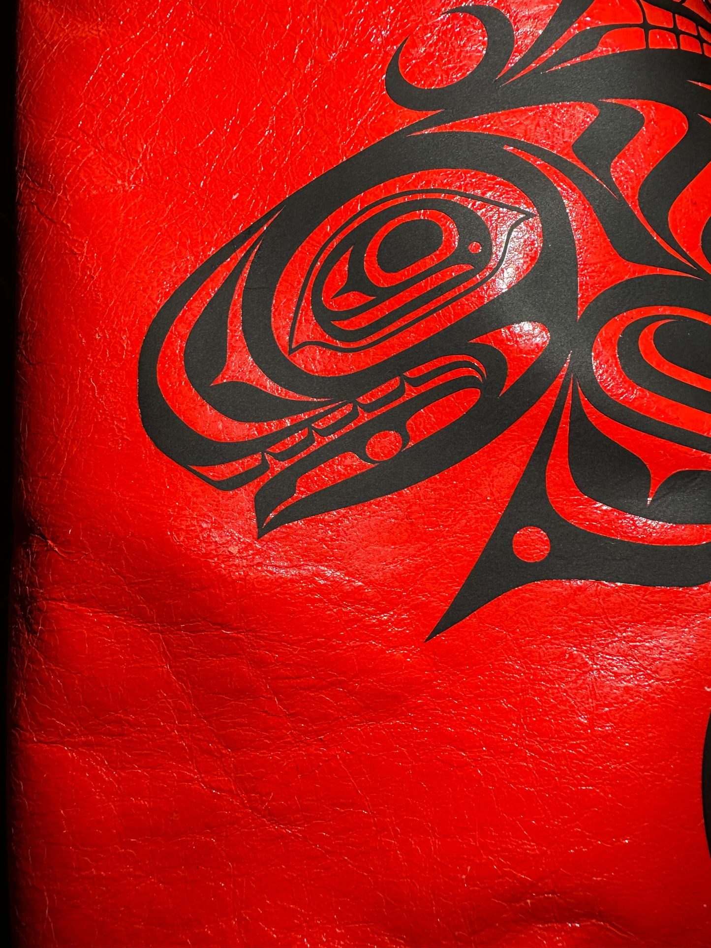 Genuine Leather Haida Killer Whale Boots