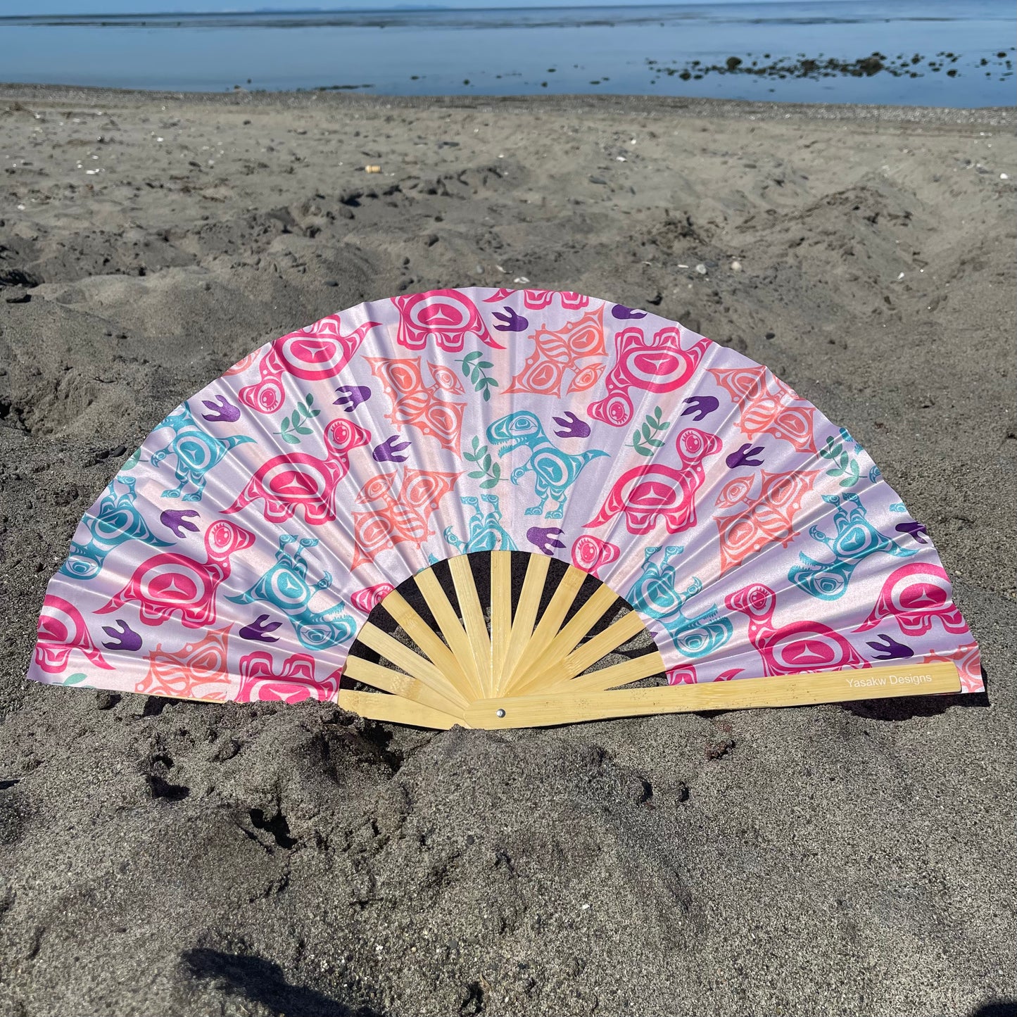 One Auntie Size Potlatch Fan
