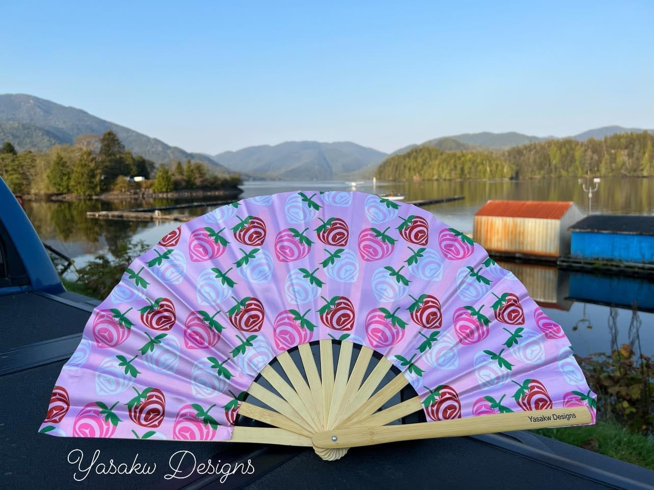 One Auntie Size Potlatch Fan