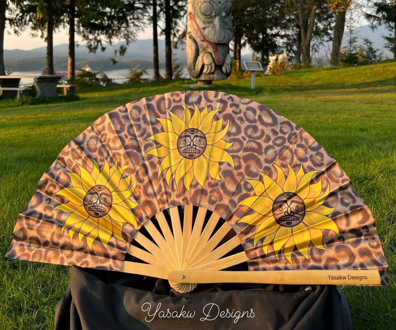 One Auntie Size Potlatch Fan