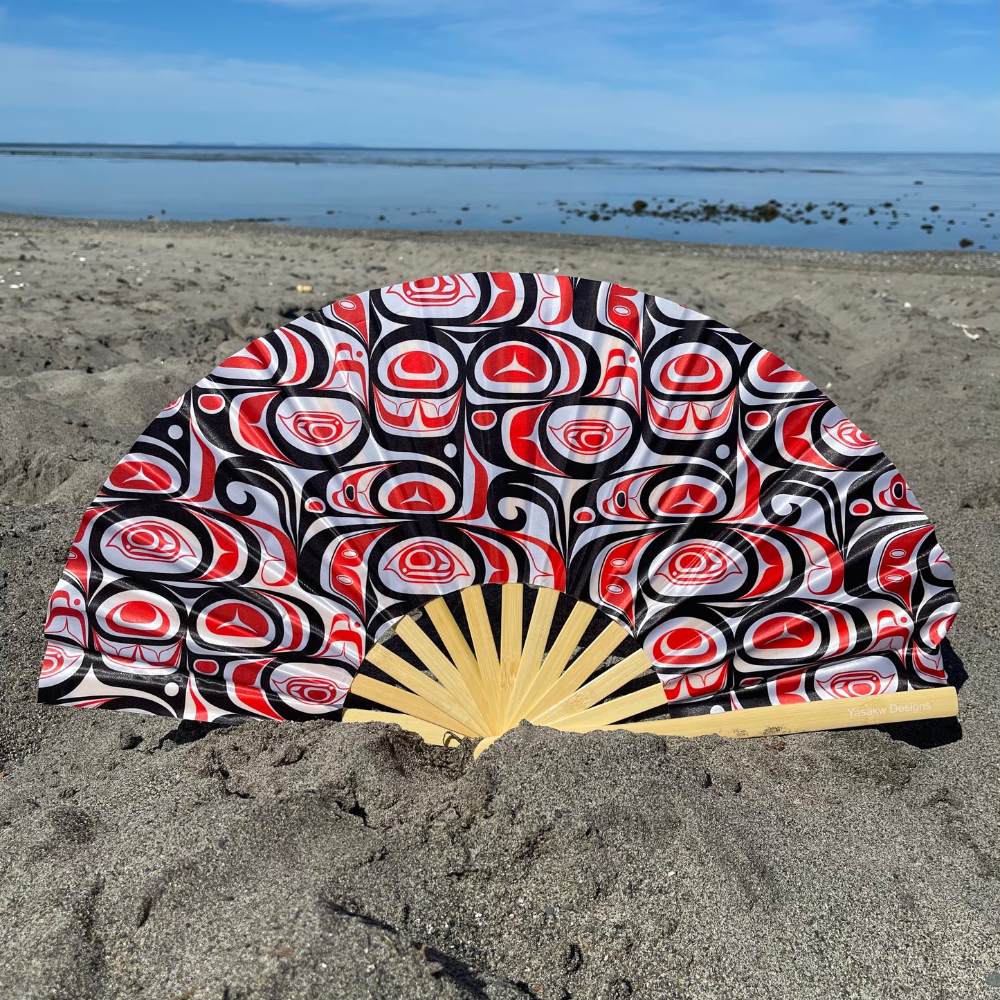 One Auntie Size Potlatch Fan