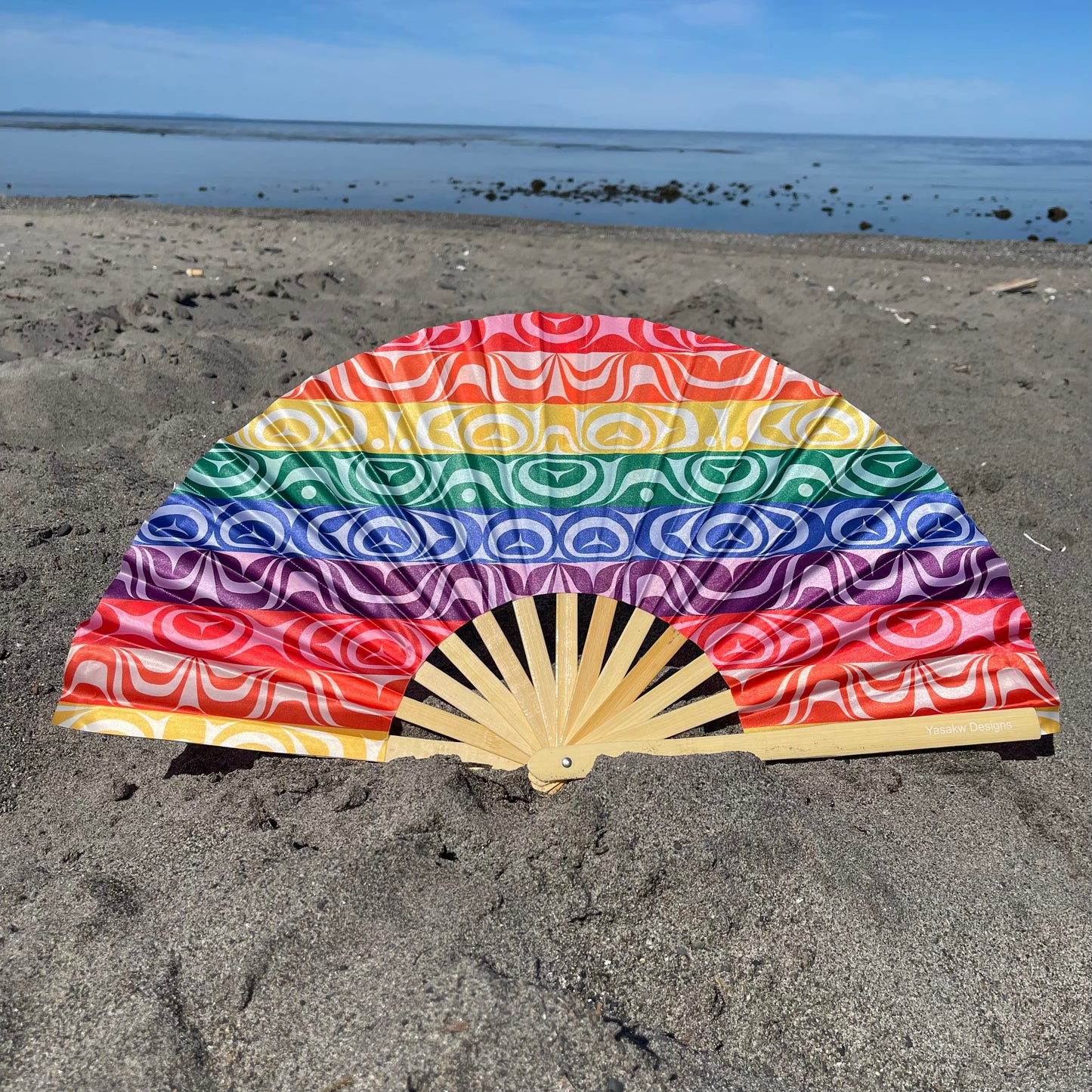 One Auntie Size Potlatch Fan
