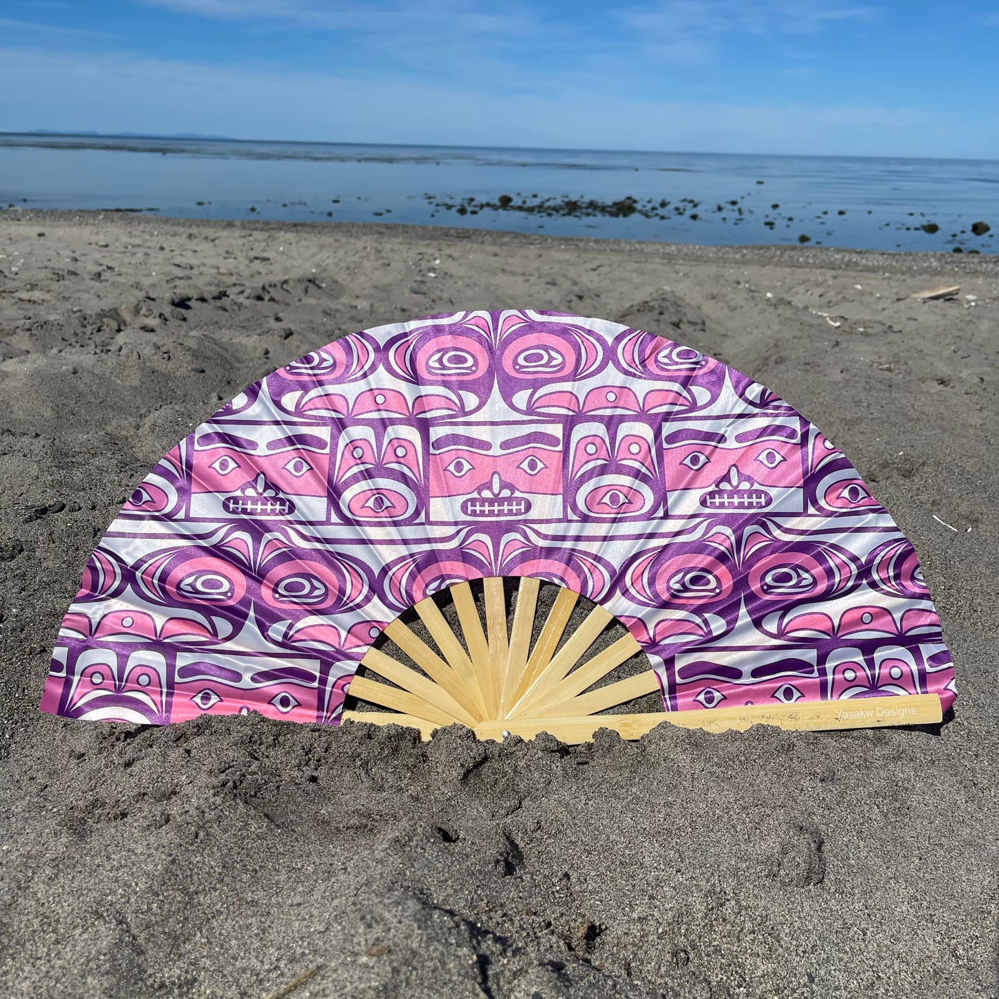 One Auntie Size Potlatch Fan