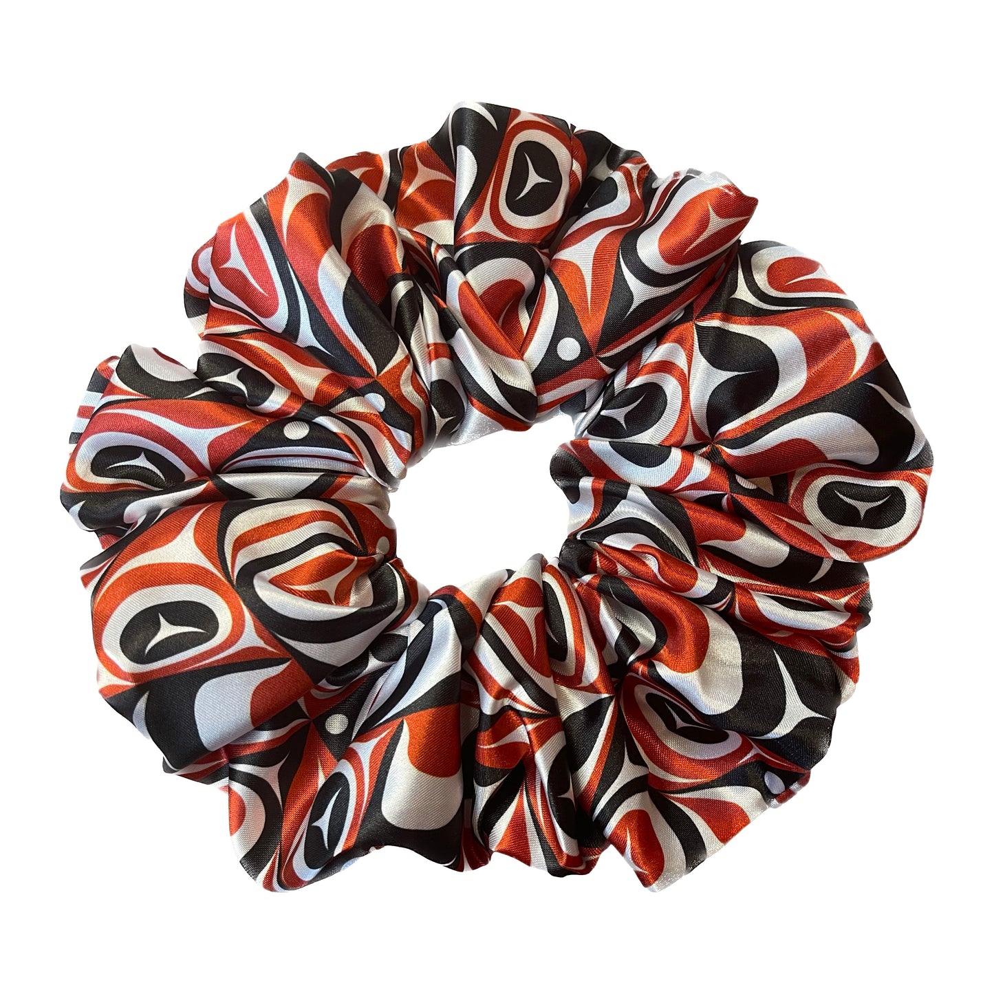 One Auntie Size Haida Scrunchy