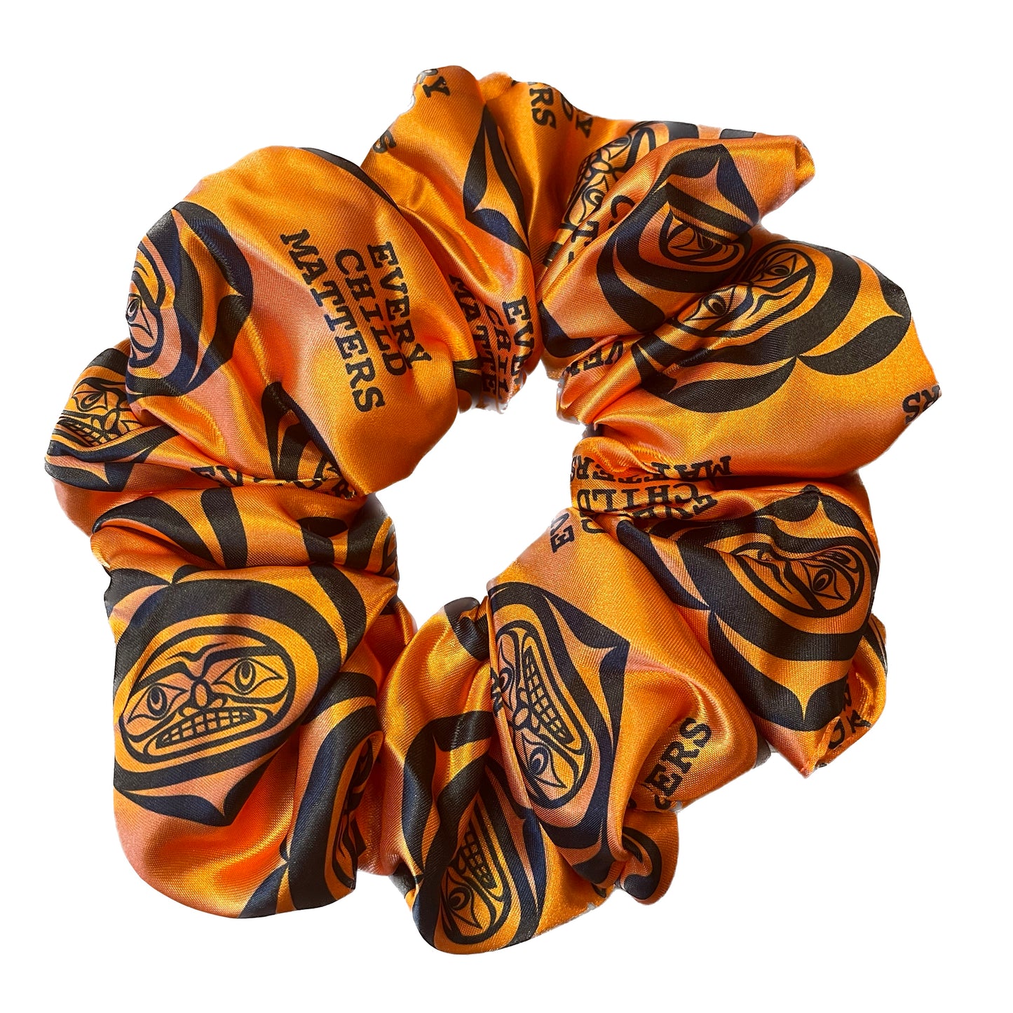 One Auntie Size Haida Scrunchy