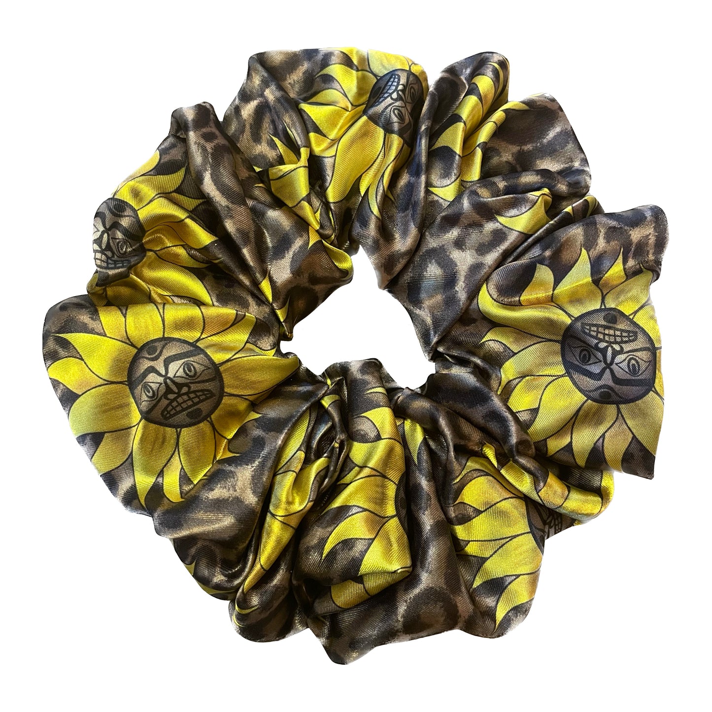 One Auntie Size Haida Scrunchy