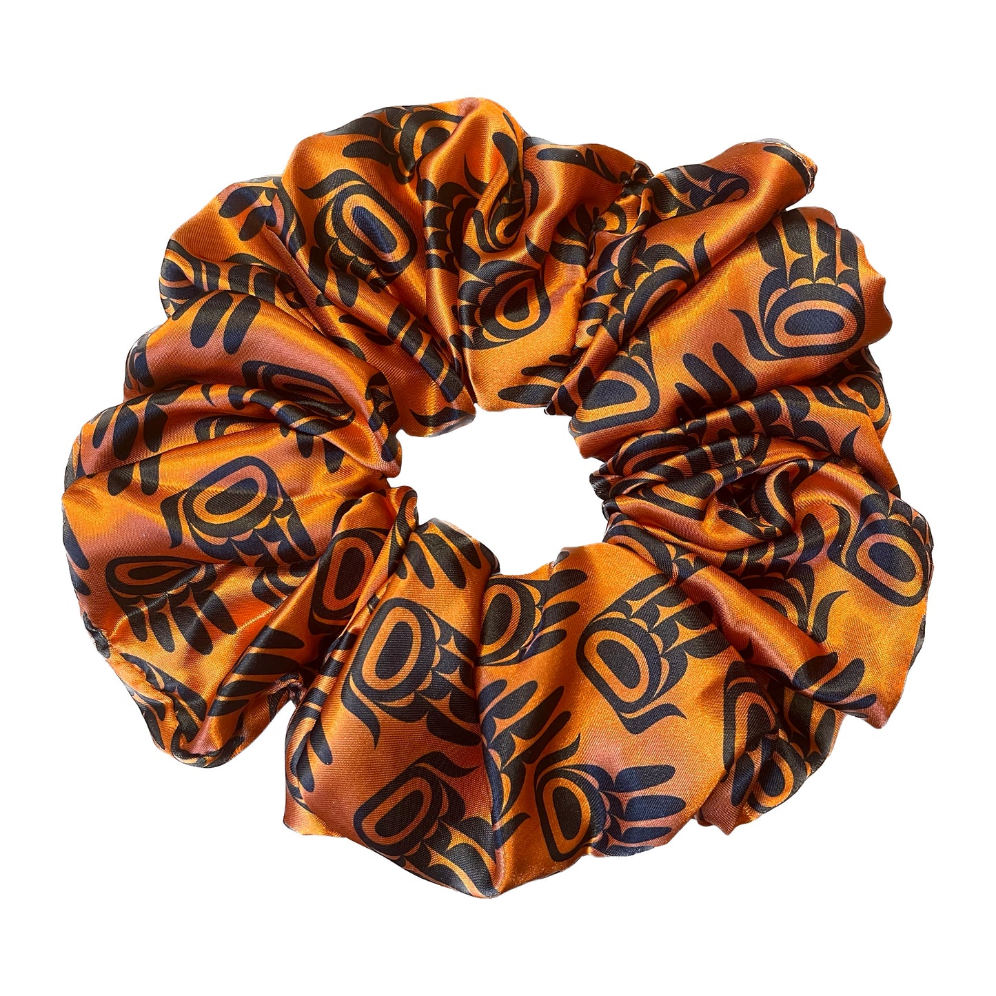 One Auntie Size Haida Scrunchy
