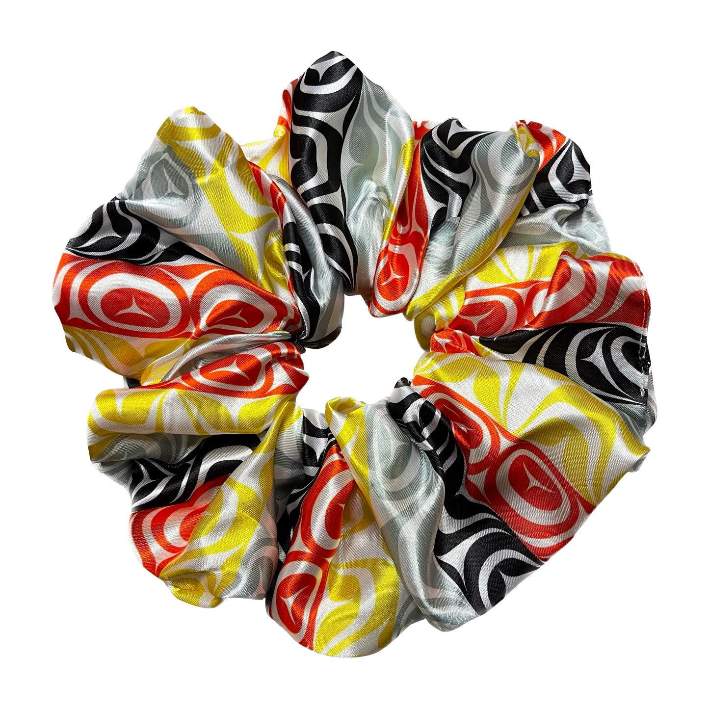 One Auntie Size Haida Scrunchy