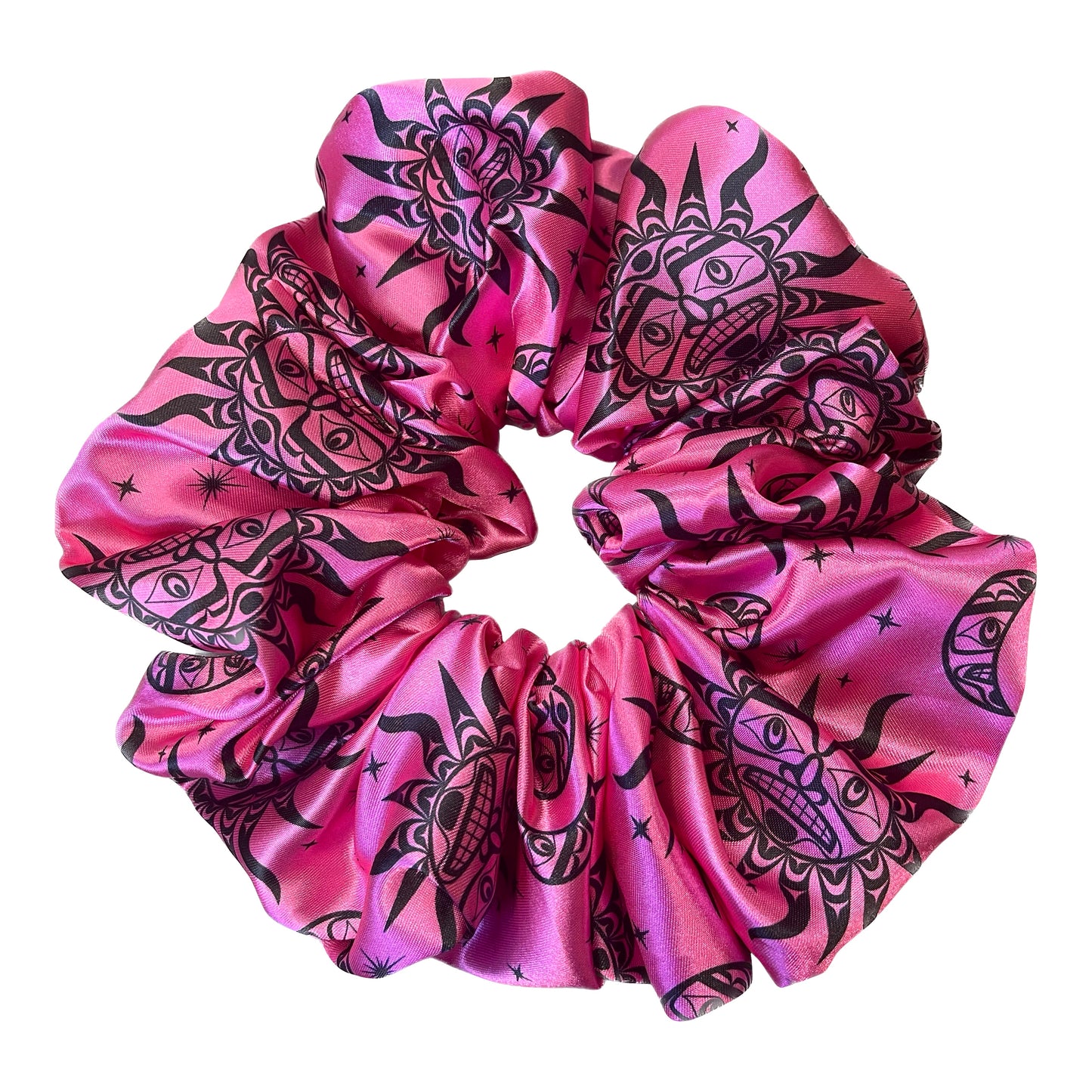 One Auntie Size Haida Scrunchy