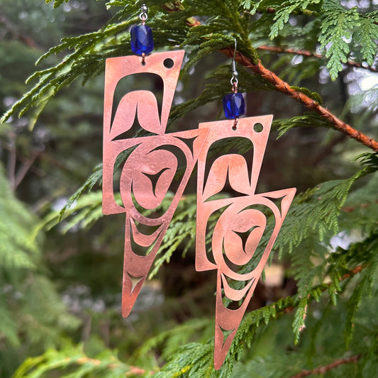 XL Copper Haida Lightning Bolts