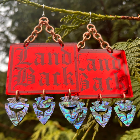 XXL Land Back Earrings