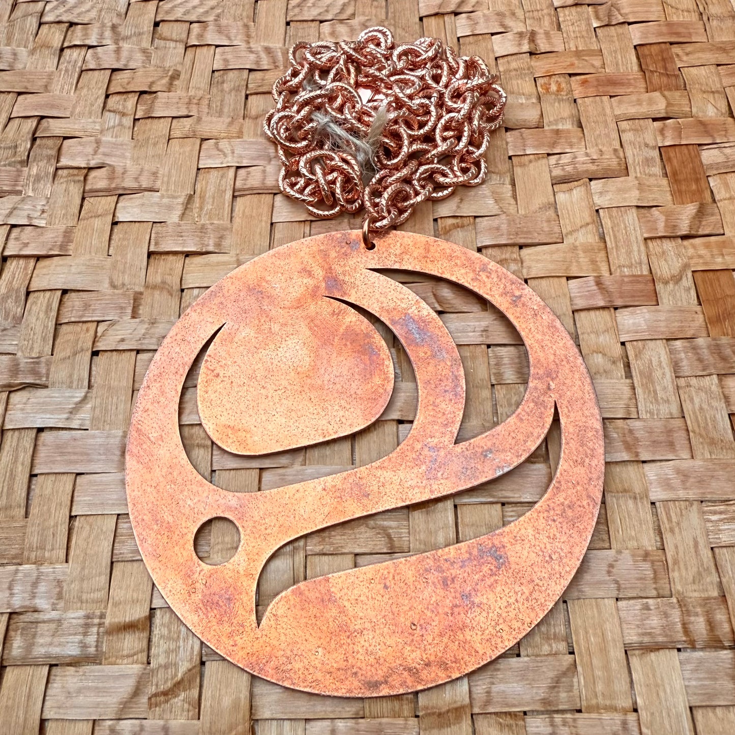 XL Haida Salmon Egg Pendant