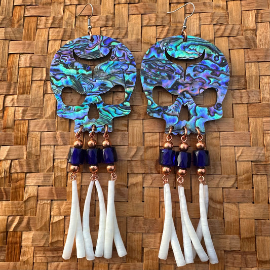 Ancestors Skull Earrings