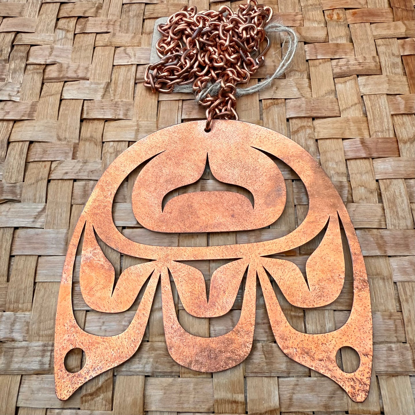 Eagle Raven Tail Pendant