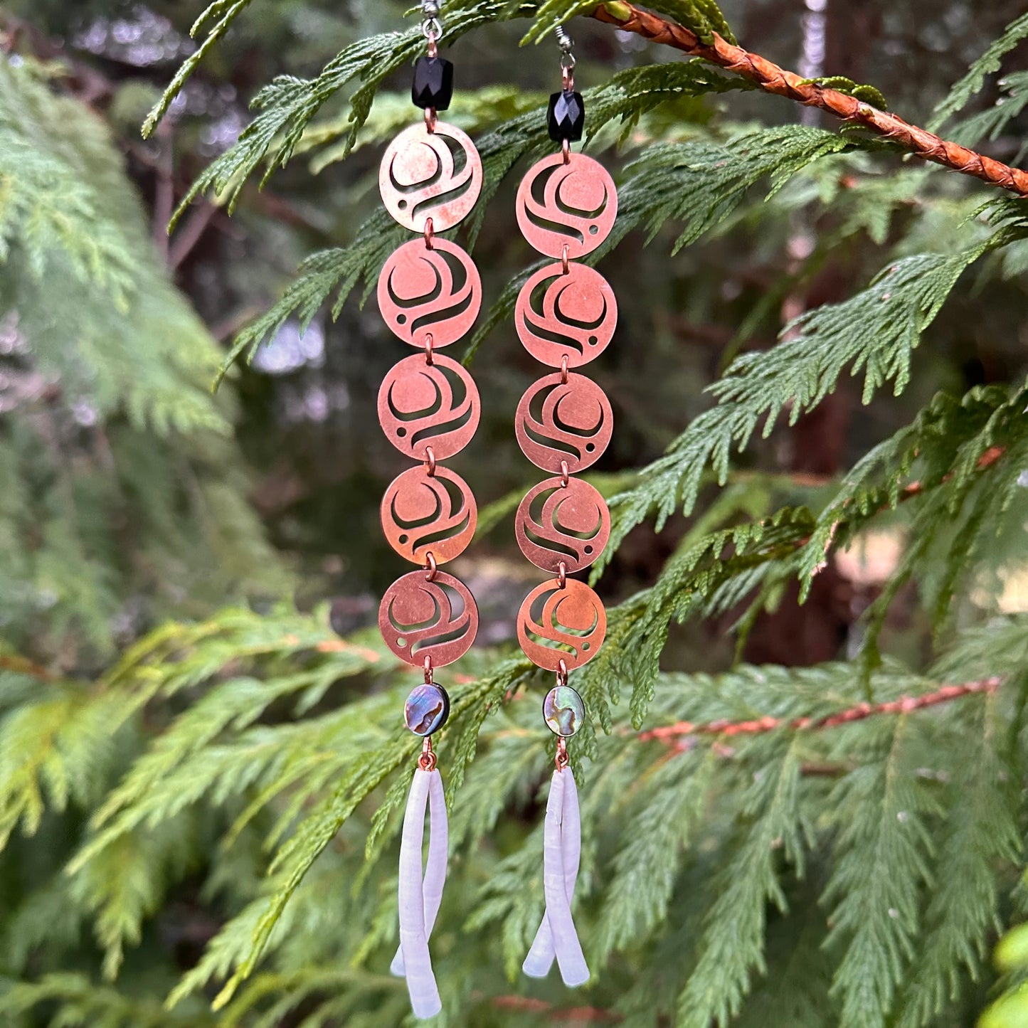 Five Tier Copper Salmon Egg Dangles