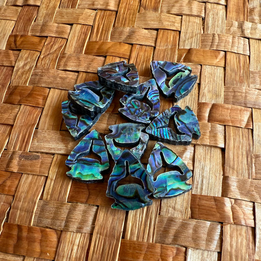 Abalone Arrow Head Cabochon Center