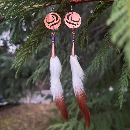 Salmon Egg Mini Earrings