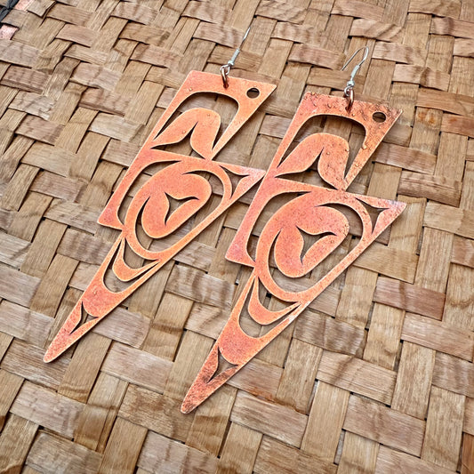 XL Copper Haida Lightning Bolts