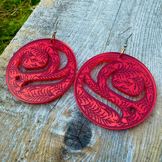 Haida Salmon Egg Earrings